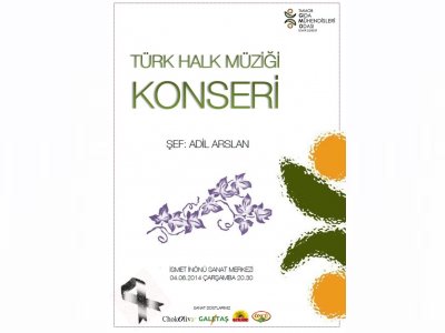 TÜRK HALK MÜZİĞİ KONSERİNE DAVETLİSİNİZ