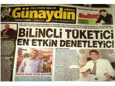 GÜNAYDIN ADANA GAZETESİ