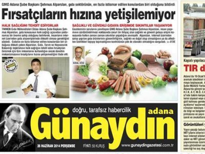 GÜNAYDIN ADANA GAZETESİ