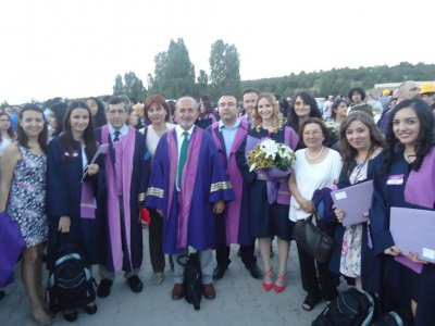 HACETTEPE ÜNİVERSİTESİ GIDA MÜHENDİSLİĞİ BÖLÜMÜ MEZUNİYET TÖRENİ’NE KATILDIK