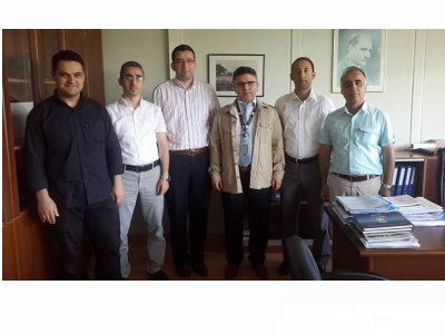 TÜBİTAK GIDA ENSTİTÜ MÜDÜRÜ SAYIN PROF DR OSMAN SAĞDIÇMAKAMINDA ZİYARET ETTİK