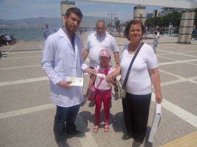 DÜNYA SÜT GÜNÜNDE BROŞÜR DAĞITTIK
