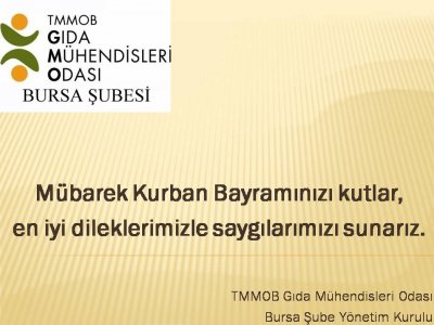 KURBAN BAYRAMINIZ KUTLU OLSUN