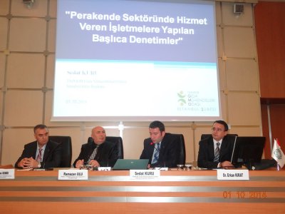 GIDA VE TARIM ÜRÜNLERİ DENETİM VE UYGULAMALARINDA BİLGİLENDİRME VE ÇÖZÜM ÖNERİLERİ PANELİ GERÇEKLEŞTİRİLMİŞTİR