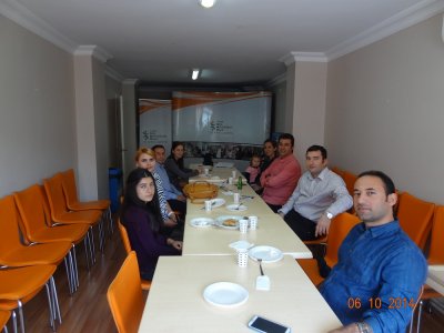 BAYRAM SEVİNCİNİ MESLEKTAŞLARIMIZLA BİRLİKTE YAŞADIK