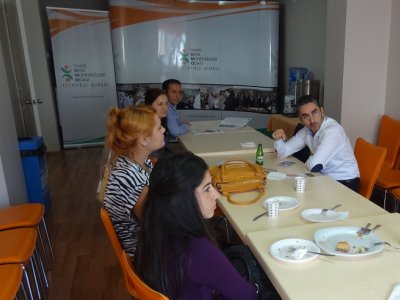 BAYRAM SEVİNCİNİ MESLEKTAŞLARIMIZLA BİRLİKTE YAŞADIK