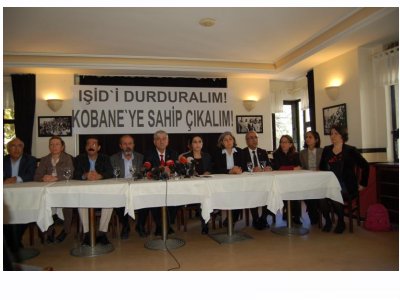 IŞİD`İ DURDURALIM KOBANE`YE SAHİP ÇIKALIM TMMOB BASIN AÇIKLAMASI
