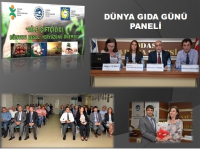 16 EKİM 2014 DÜNYA GIDA GÜNÜ PANEL