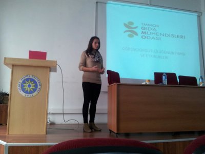 20142015 ÖĞRETİM YILI İÇERİSİNDE YILDIZ TEKNİK ÜNİVERSİTESİ`NDE ODA TANITIMI VE MESLEKİ SÖYLEŞİ GERÇEKLEŞTİRİLDİ
