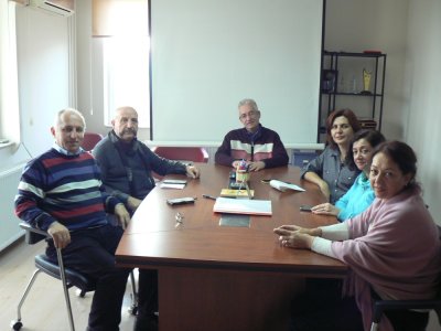 TMMOB YÖNETİM KURULU ÜYELERİNDEN ODAMIZA ZİYARET 