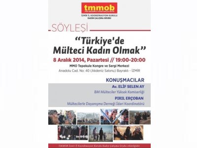 SÖYLEŞİ: TÜRKİYE`DE MÜLTECİ KADIN OLMAK