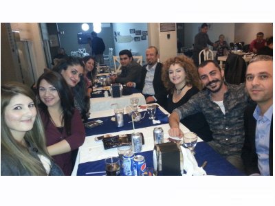 ÜYELERİMİZLE AKŞAM YEMEĞİNDE BULUŞTUK