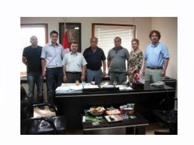 BURSA ŞUBE BAŞKANI DURMUŞ GEMLİK TİCARET BORSASI BAŞKANI ACAR’I ZİYARET ETTİ