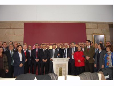 TMMOB ODA BAŞKANLARI MÜHENDİS MİMAR ŞEHİR PLANCISI MİLLETVEKİLLERİYLE BİR ARAYA GELDİ