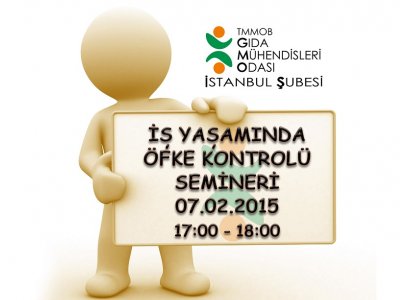 İŞ YAŞAMINDA ÖFKE KONTROLÜ SEMİNERİ DUYURUSU