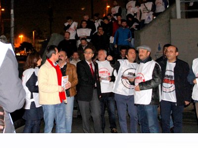 TORBA YASAYA KARŞI TMMOB OLARAK 22 OCAK’TA SOKAKTAYDIK