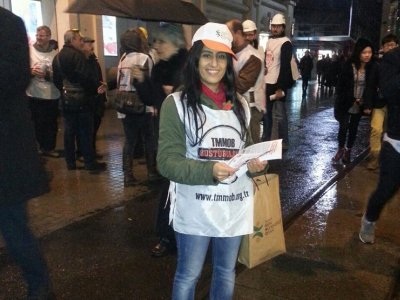 TORBA YASAYA KARŞI TMMOB OLARAK 29 OCAK`TA SOKAKTAYDIK