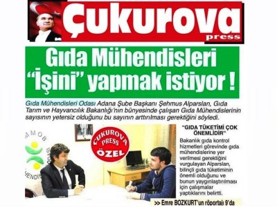 GIDA MÜHENDİSLERİ8220;İŞİNİ” YAPMAK İSTİYOR