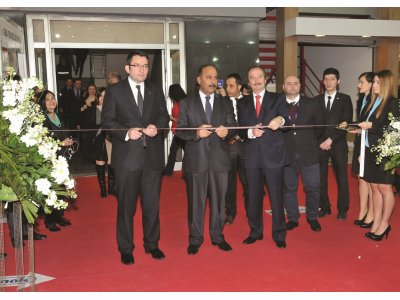 YÖNETİM KURULU BAŞKANIMIZ SAYIN SEDAT KURU FOTEG İSTANBUL12 GIDA İŞLEME TEKNOLOJİLERİ ULUSLARARASI İHTİSAS FUARI AÇILIŞINA KATILDI
