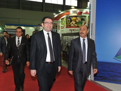 YÖNETİM KURULU BAŞKANIMIZ SAYIN SEDAT KURU FOTEG İSTANBUL12 GIDA İŞLEME TEKNOLOJİLERİ ULUSLARARASI İHTİSAS FUARI AÇILIŞINA KATILDI
