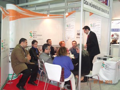 FOTEG İSTANBUL12 GIDA İŞLEME TEKNOLOJİLERİ ULUSLARARASI İHTİSAS FUARINA KATILDIK