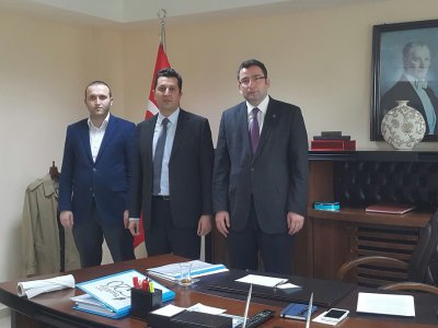 GIDA TARIM VE HAYVANCILIK BAKANLIĞI AVRUPA BİRLİĞİ VE DIŞ İLİŞKİLER GENEL MÜDÜRLÜĞÜ DAİRE BAŞKANLIĞI SAYIN AHMET VOLKAN GÜNGÖREN’İ ZİYARET ETTİK