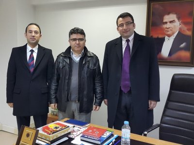 YILDIZ TEKNİK ÜNİVERSİTESİ GIDA MÜHENDİSLİĞİ BÖLÜM BAŞKANI SAYIN PROFDR OSMAN SAĞDIÇ’I ZİYARET ETTİK