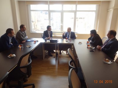 BEYKOZ KAYMAKAMI SAYIN SÜLEYMAN ERDOĞAN ODAMIZI ZİYARET ETMİŞTİR