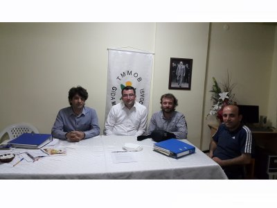 ODAMIZIN İSTANBUL ŞUBE BAŞKANI SEDAT KURU ŞUBEMİZİ ZİYARET ETTİ