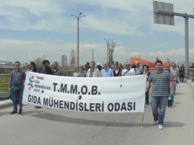 1 MAYIS EMEK VE DAYANIŞMA GÜNÜNDE ALANLARDAYDIK 