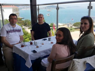 BÜYÜKADA`DA KAHVALTIDA BULUŞTUK