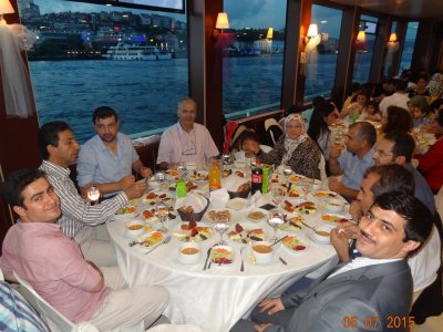 GEMİDE İFTAR YEMEĞİ GERÇEKLEŞTİRİLMİŞTİR