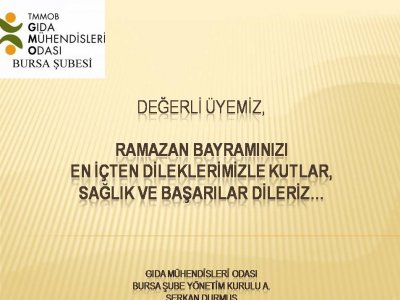 RAMAZAN BAYRAMINIZ KUTLU OLSUN