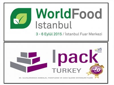 0306 EYLÜL 2015 TARİHLERİNDE 23 ULUSLARARASI GIDA ÜRÜNLERİ VE TEKNOLOJİLERİ FUARINDA WORLDFOOD İSTANBUL 2015 OLACAĞIZ