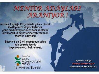 MESLEK KOÇLUĞU PROJESİ 3 YILI İÇİN MESLEK KOÇU MENTOR BAŞVURULARI BAŞLADI