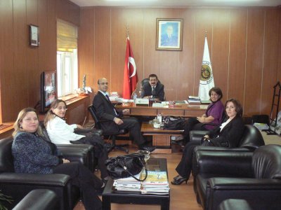 TARIM VE KÖYİŞLERİ BAKANLIĞI MÜSTEŞAR YARDIMCISI DR NİHAT PAKDİL ZİYARET EDİLDİ