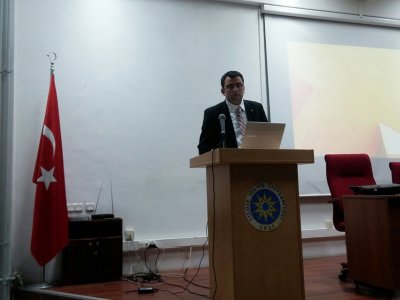 YILDIZ TEKNİK ÜNİVERSİTESİ`NDE ODA TANITIMI VE MESLEKİ SÖYLEŞİ GERÇEKLEŞTİRİLDİ
