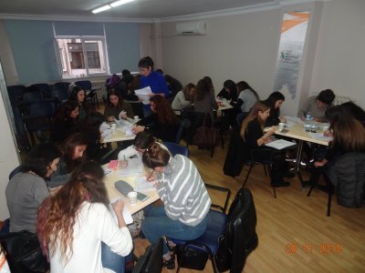 ÖĞRENCİ ÜYELERE YÖNELİK ISO 22000:2005 GIDA GÜVENLİĞİ YÖNETİM SİSTEMİ TEMEL EĞİTİMİ GERÇEKLEŞTİRİLMİŞTİR 
