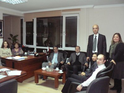 ANKARA ÜNİVERSİTESİ GIDA MÜHENDİSLİĞİ BÖLÜM BAŞKANI VE YARDIMCILARI ODAMIZI ZİYARET ETTİ