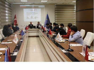 TARIM VE KIRSAL KALKINMA DESTEKLEME KURUMU MERSİN İL KOORDİNATÖRLÜĞÜ TARAFINDAN GERÇEKLEŞTİRİLEN EĞİTİM`DE SUNUM GERÇEKLEŞTİRDİK