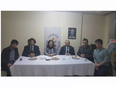 KESK`E BAĞLI BÜRO EMEKÇİLERİ SENDİKASI ADANA ŞUBE YÖNETİM KURULU ODAMIZI ZİYARET ETTİ