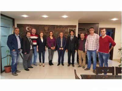 TMMOB HARİTA VE KADASTRO MÜHENDİSLERİ ODASI ADANA ŞUBESİNİ ZİYARET ETTİK