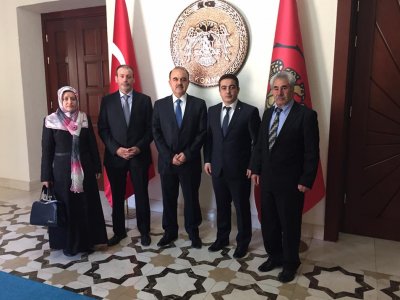 KONYA VALİMİZ SAYIN MUAMMER EROL BEY ZİYARET EDİLMİŞTİR