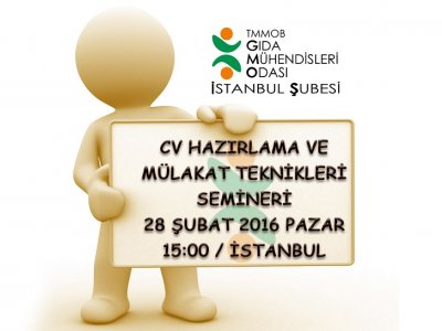 CV HAZIRLAMA VE MÜLAKAT TEKNİKLERİ SEMİNERİ DUYURUSU