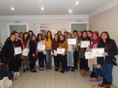 İSTANBUL AYDIN ÜNİVERSİTESİ GIDA TEKNOLOJİSİ BÖLÜMÜ ÖĞRENCİLERİNE ISO 9001:2008 KALİTE YÖNETİM SİSTEMİ TEMEL EĞİTİMİ GERÇEKLEŞTİRİLMİŞTİR 