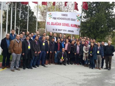 TMMOB GIDA MÜHENDİSLERİ ODASI 11 OLAĞAN GENEL KURULU’NA KATILIM SAĞLADIK