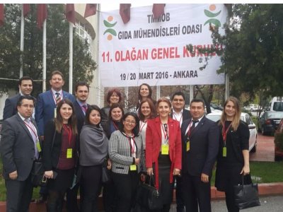 TMMOB GIDA MÜHENDİSLERİ ODASI 
11 DÖNEM YÖNETİM KURULU`NU SEÇTİ 