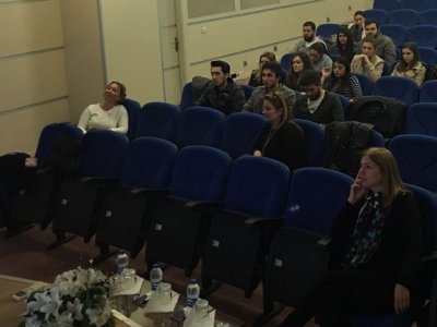 İSTANBUL AYDIN ÜNİVERSİTESİ`NDE ODA TANITIMI VE MESLEKİ SÖYLEŞİ GERÇEKLEŞTİRİLDİ 