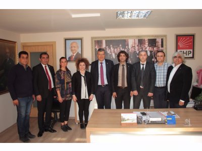 CHP İL BAŞKANI ZİYARETİ