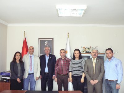 ANKARA ÜNİVERSİTESİ GIDA MÜHENDİSLİĞİ BÖLÜM BAŞKANI VE YARDIMCILARI ODAMIZI ZİYARET ETTİ